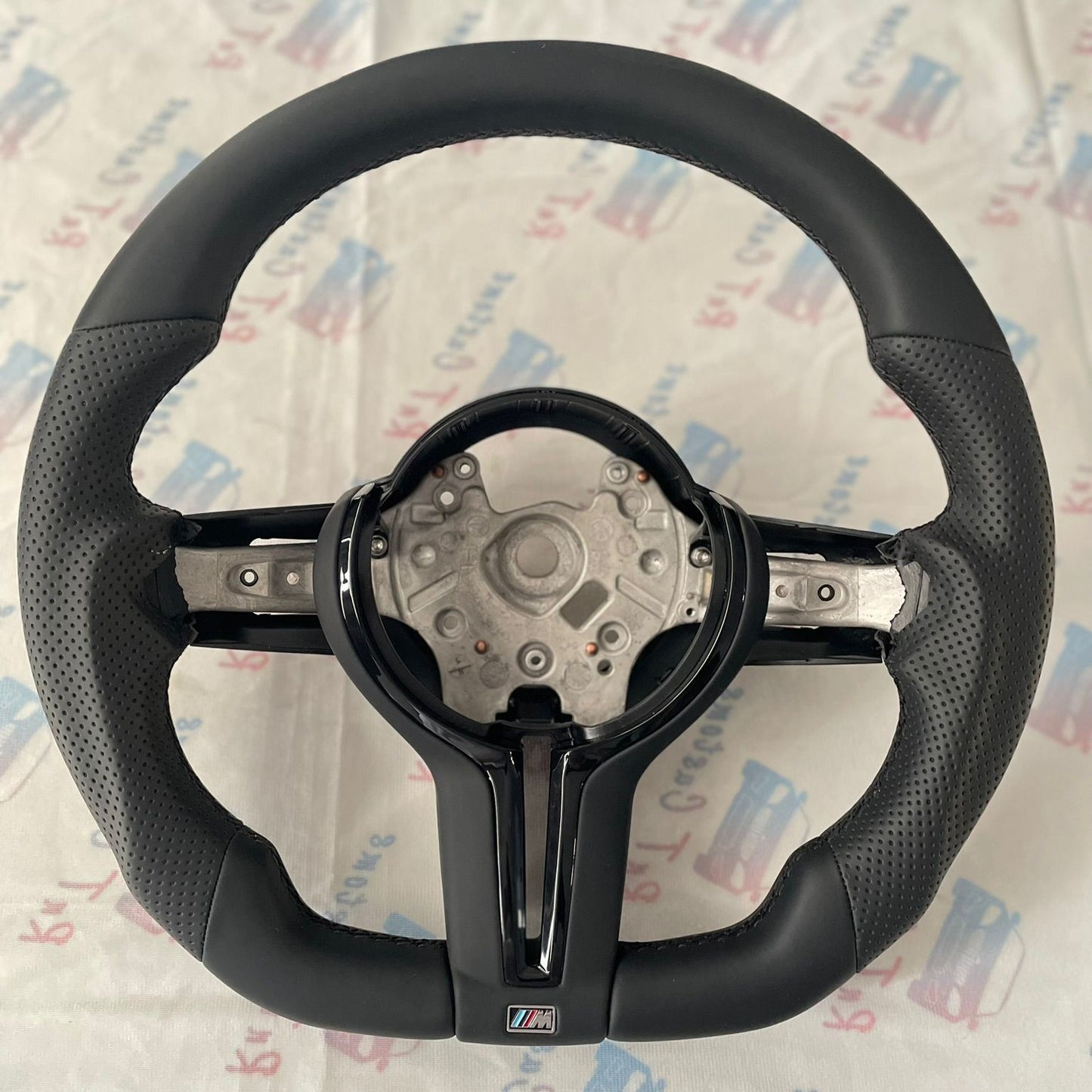 BMW M Sport Flatbottom Leather Steering Wheel