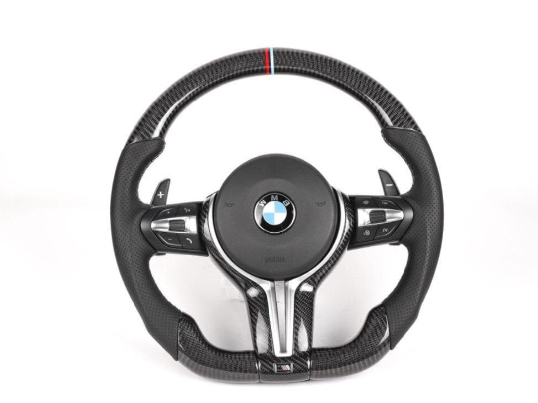 BMW (F Series) Carbon Fibre Steering Wheel Full Set