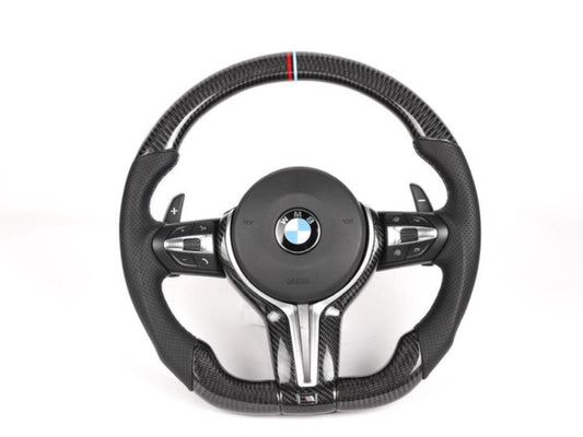 BMW (F Series) Carbon Fibre Steering Wheel Full Set