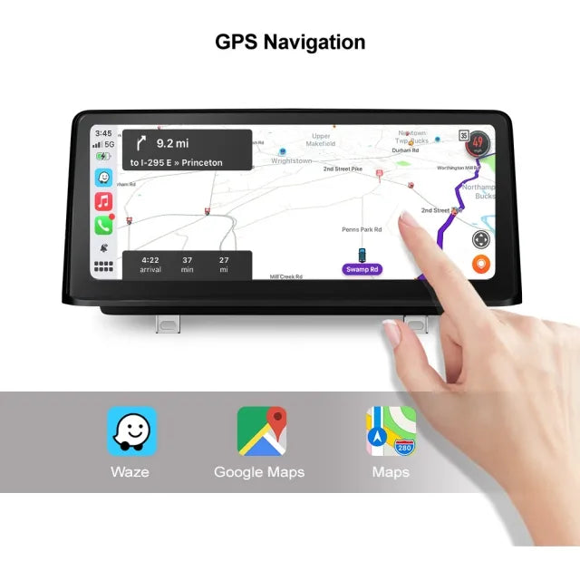 Wireless Apple CarPlay Android Auto iDrive screen for BMW Series 1 2 3 4 F20 F21 F22 F30 F31 F34 F32 F33 F36 F80