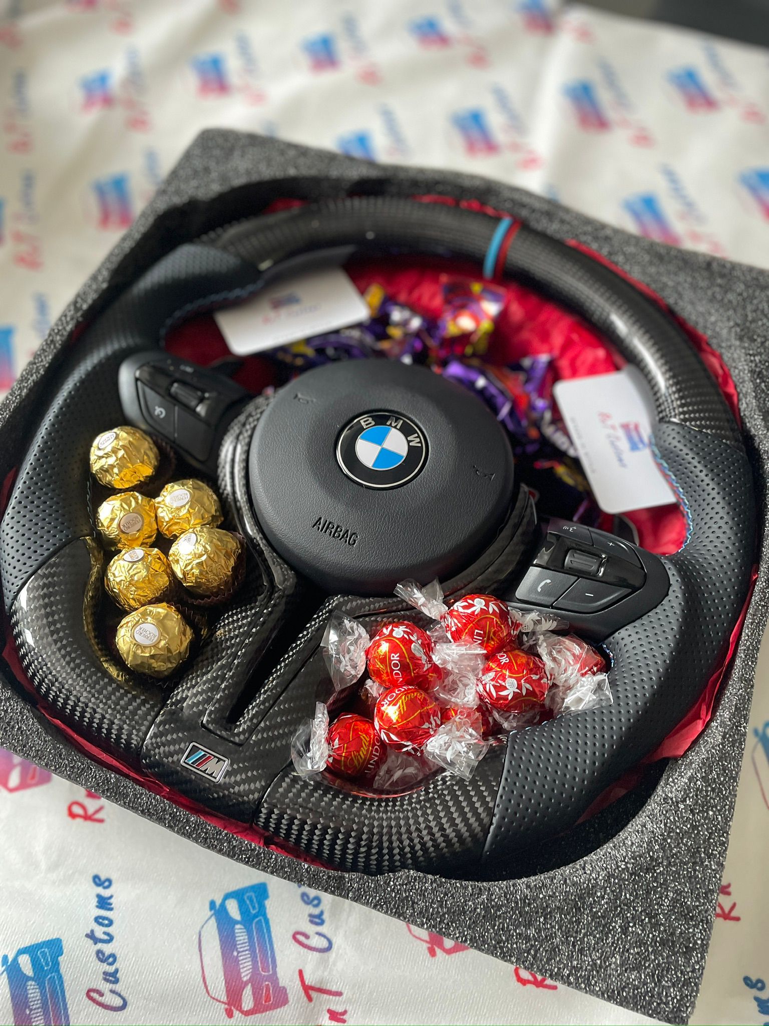 BMW Carbon Steering Wheel Gift