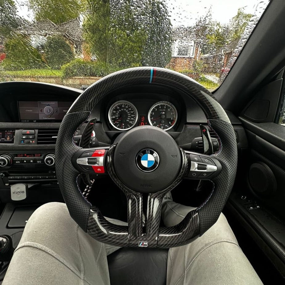 BMW E90 Carbon Fibre Steering Wheel