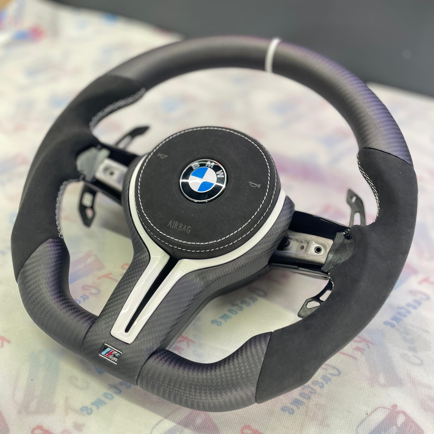 BMW F20 Carbon Fibre Steering Wheel