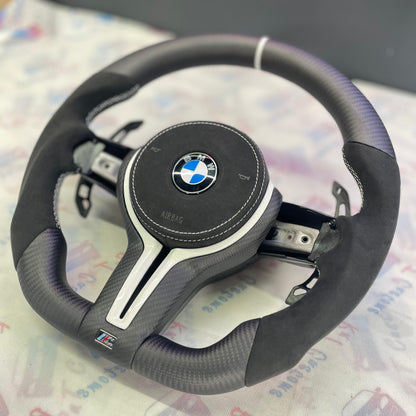 BMW F20 Carbon Fibre Steering Wheel