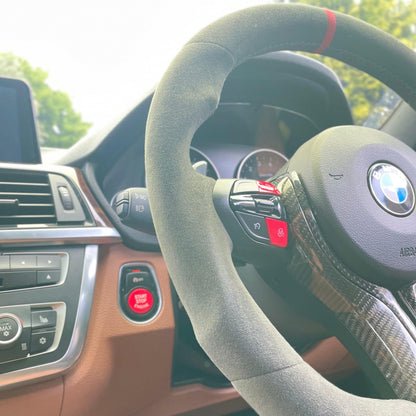 BMW F30 RED Start Stop M buttons