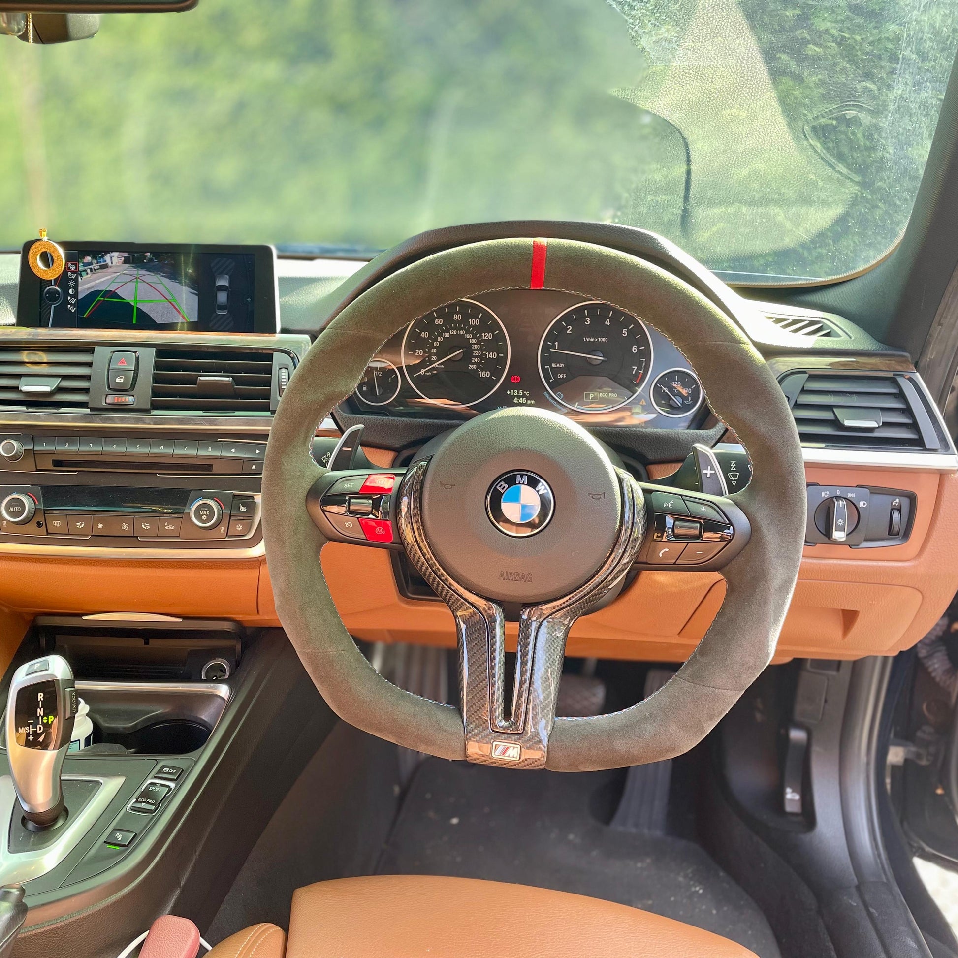 BMW F Series Flatbottom Alcantara Steering Wheel