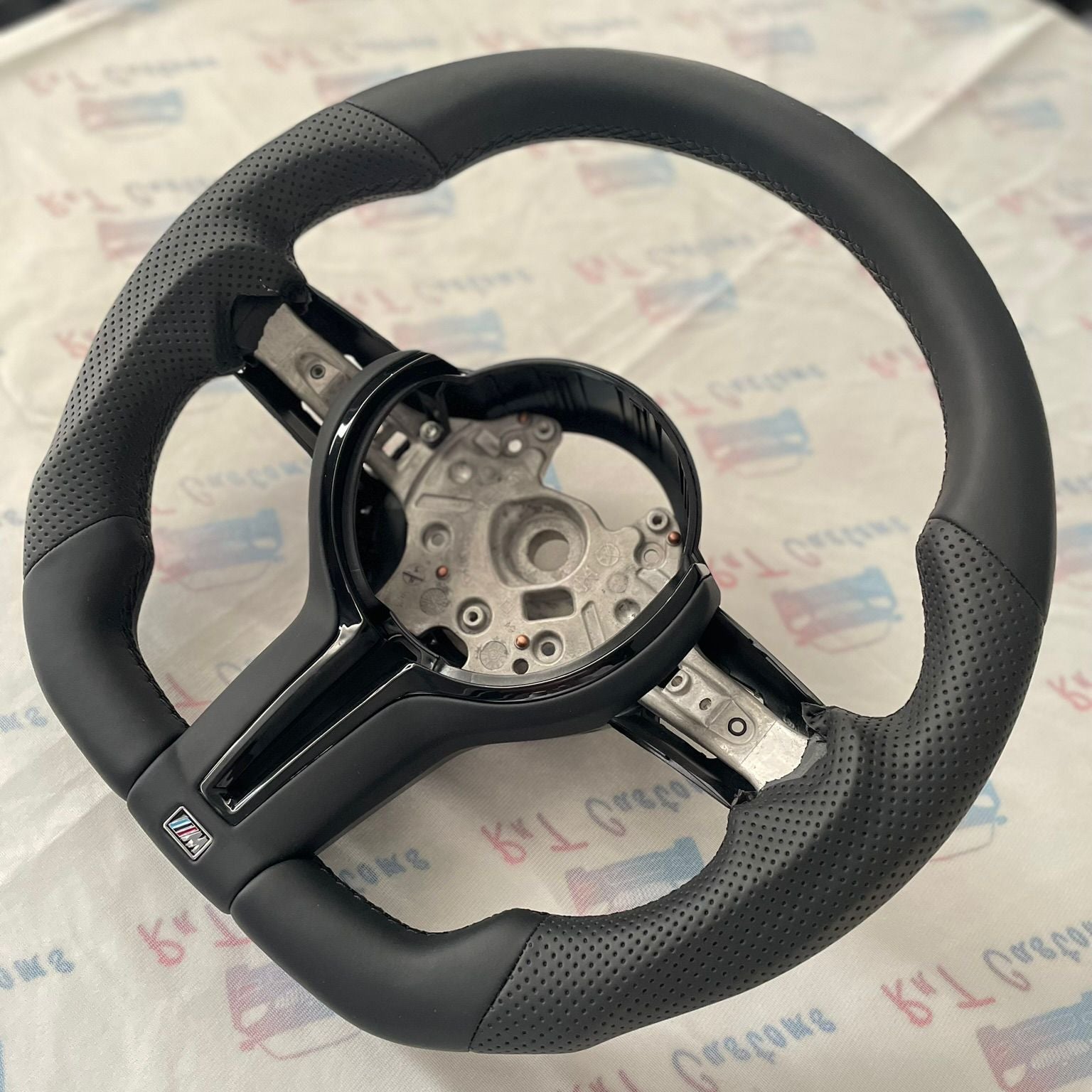 BMW Flatbottom Perforated Leather Steering Wheel