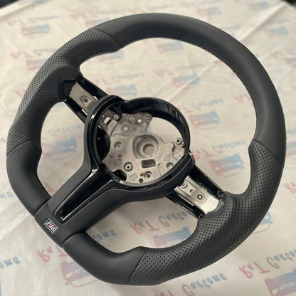 BMW Flatbottom Perforated Leather Steering Wheel