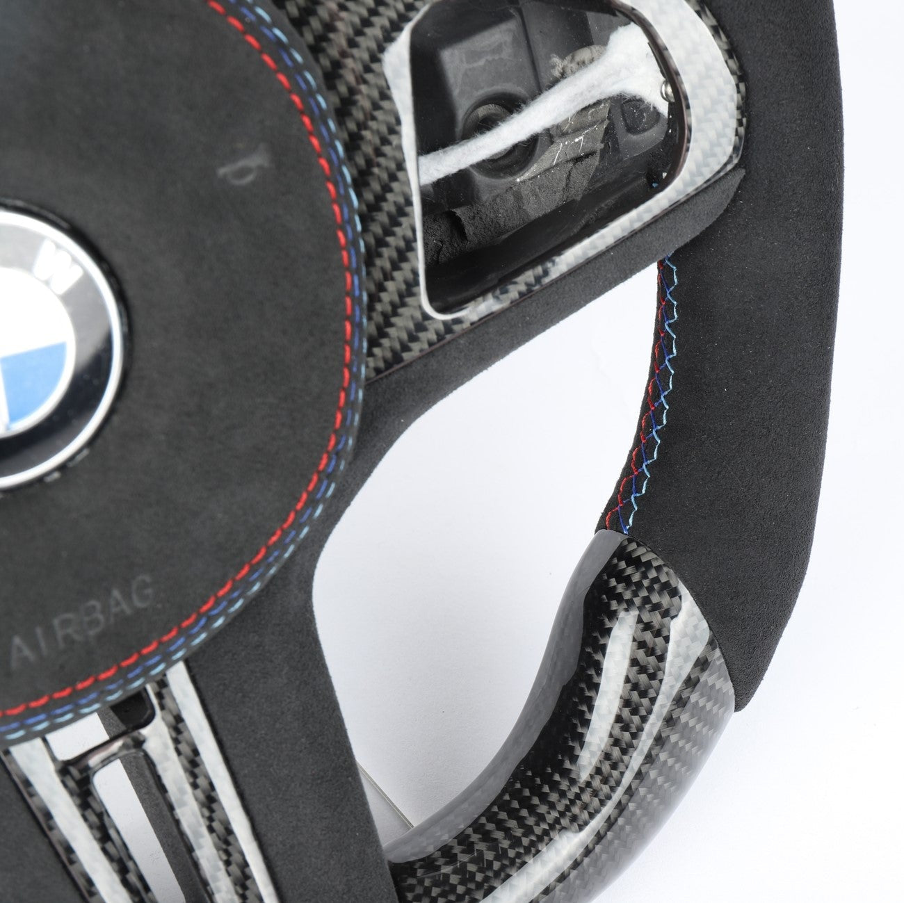 BMW G Series Alcantara Carbon Fibre Steering Wheel