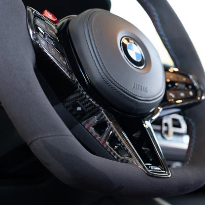 BMW G Series G26 LCI Carbon Fibre Flatbottom Steering Wheel