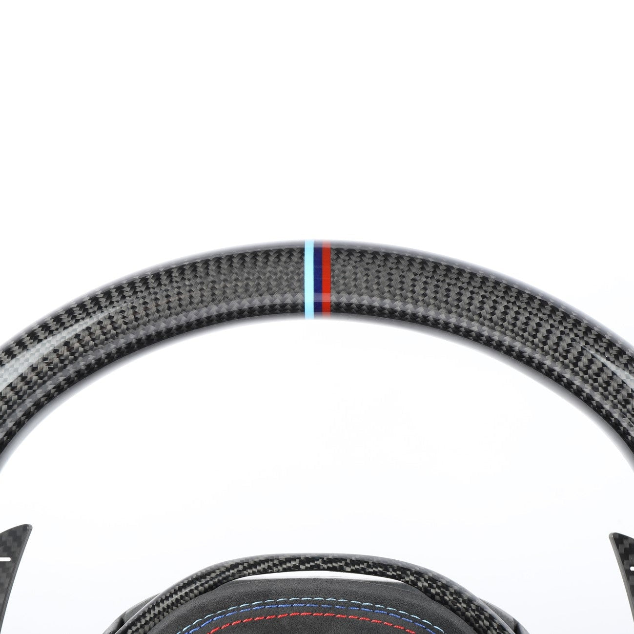 BMW Gloss Carbon Fibre Steering Wheel 
