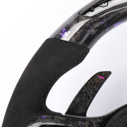 BMW LED Forged Carbon G Series Steering Wheel 