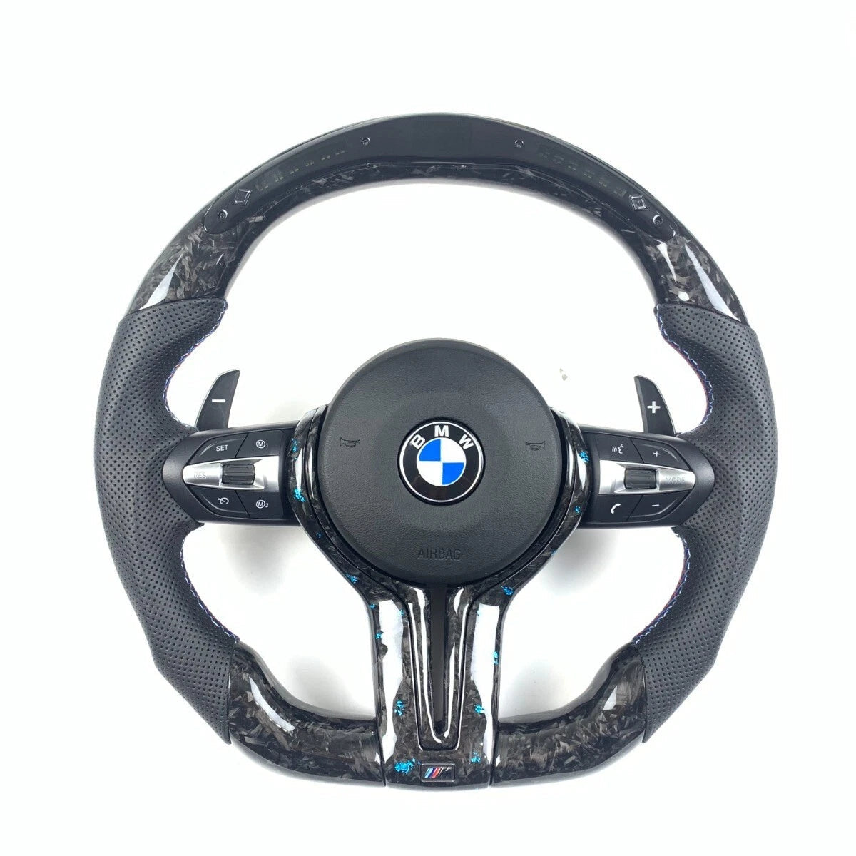 BMW LED Forged Carbon Steering Wheel