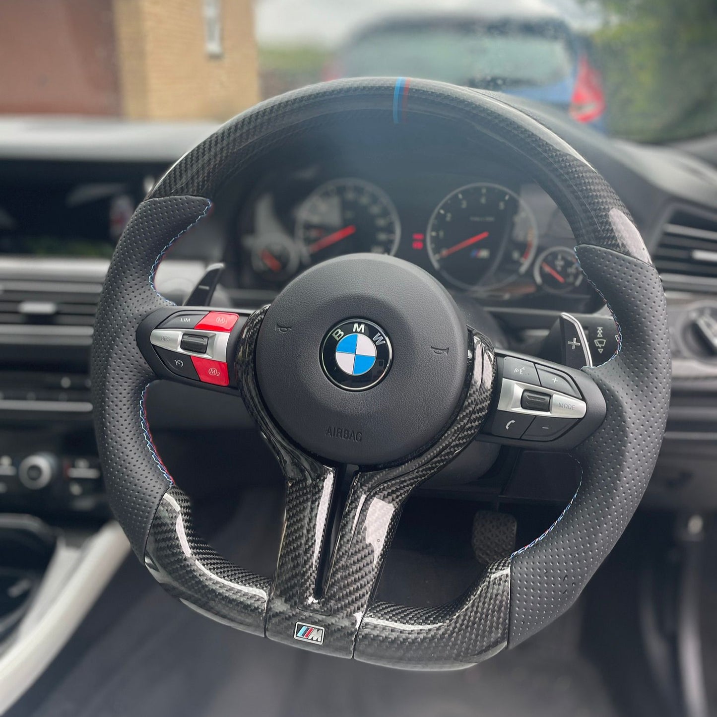 BMW M5 F10 Carbon Fibre Steering Wheel 