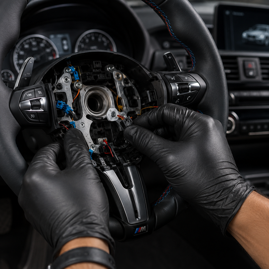 BMW Steering Wheel fitting