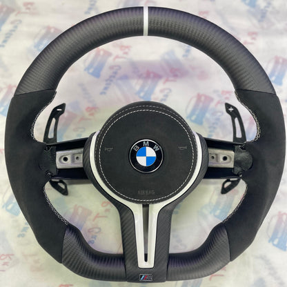 Bmw Matte Carbon Alcantara Steering Wheel