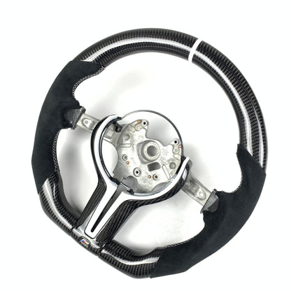Custom BMW Carbon Fibre Steering Wheel