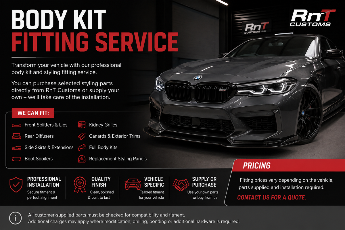 Full Body kit fitting installation service