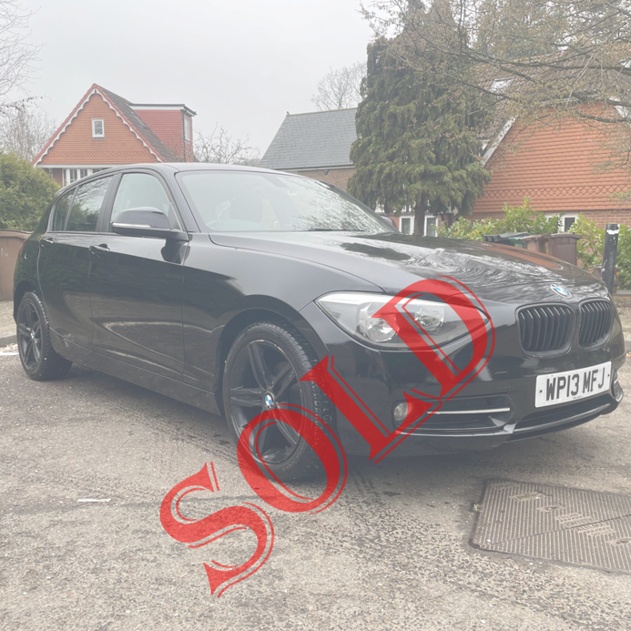 BMW 1 Series Auto Sport - Black
