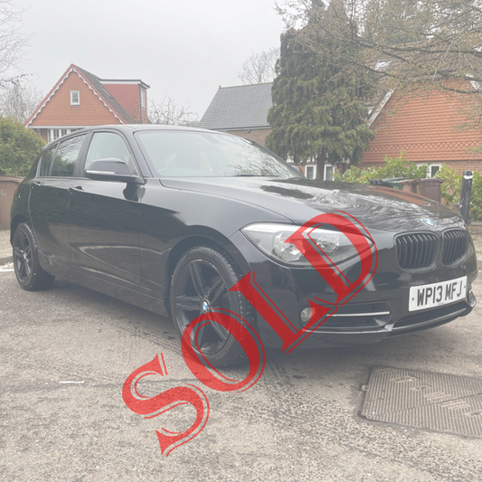 BMW 1 Series Auto Sport - Black