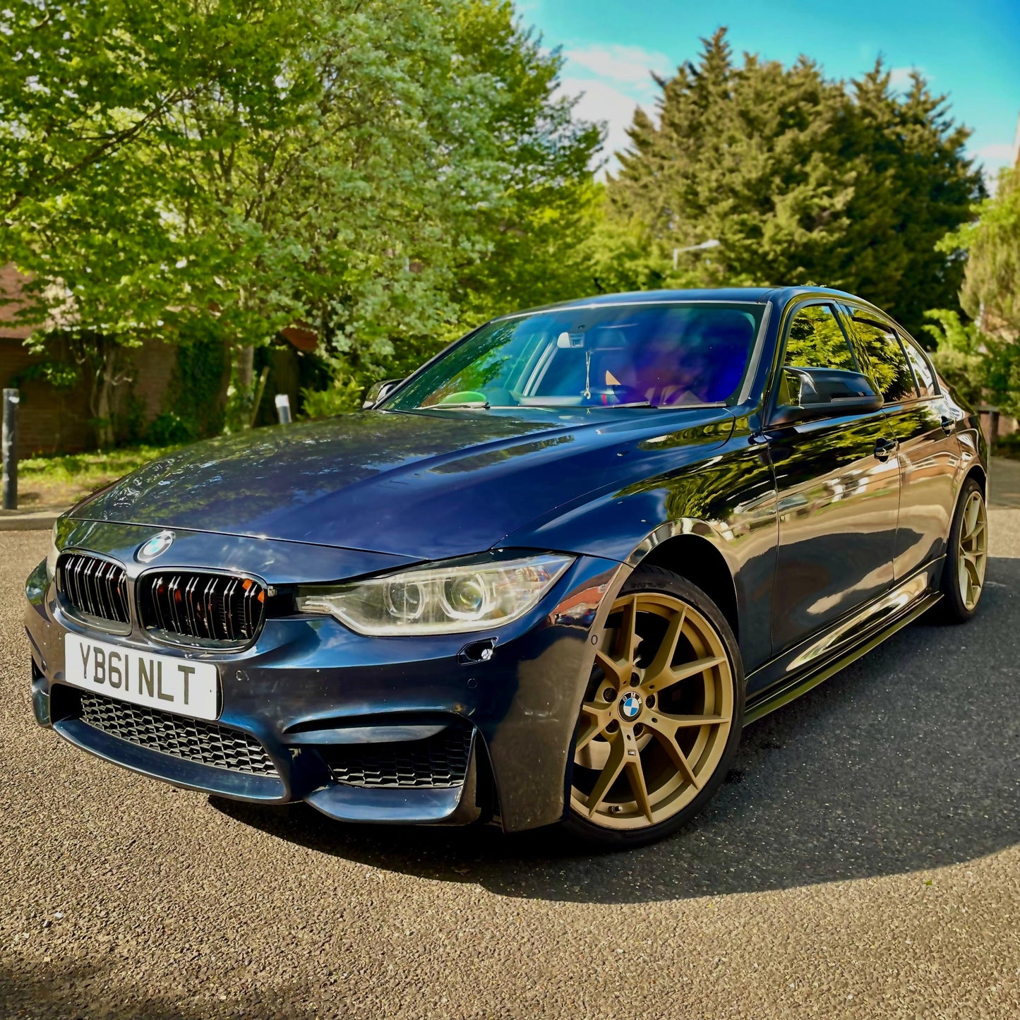BMW F30 328i Luxury Turbo Auto - Tanzanite Blue