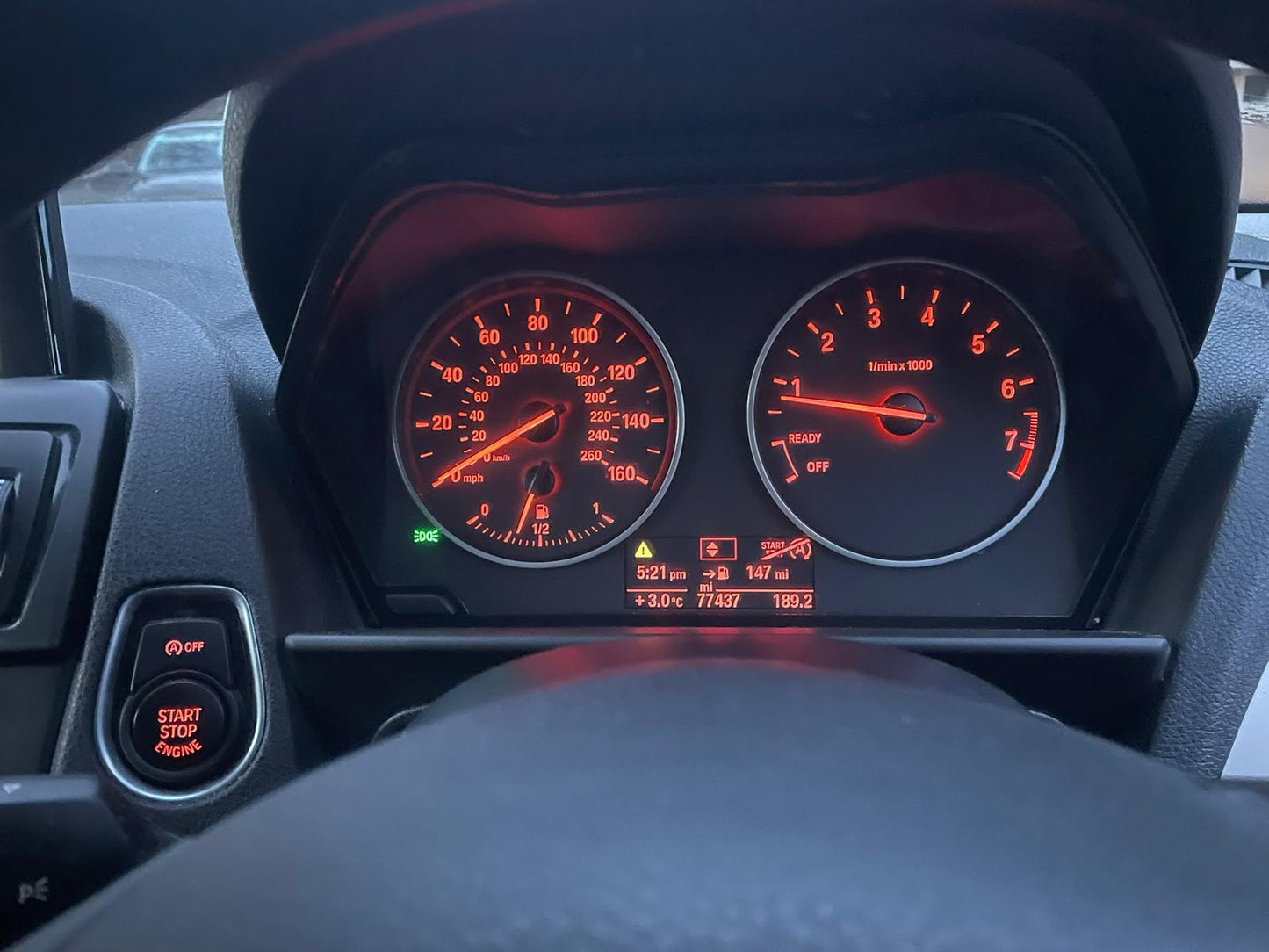 BMW 1 Series Manual - Dark Blue