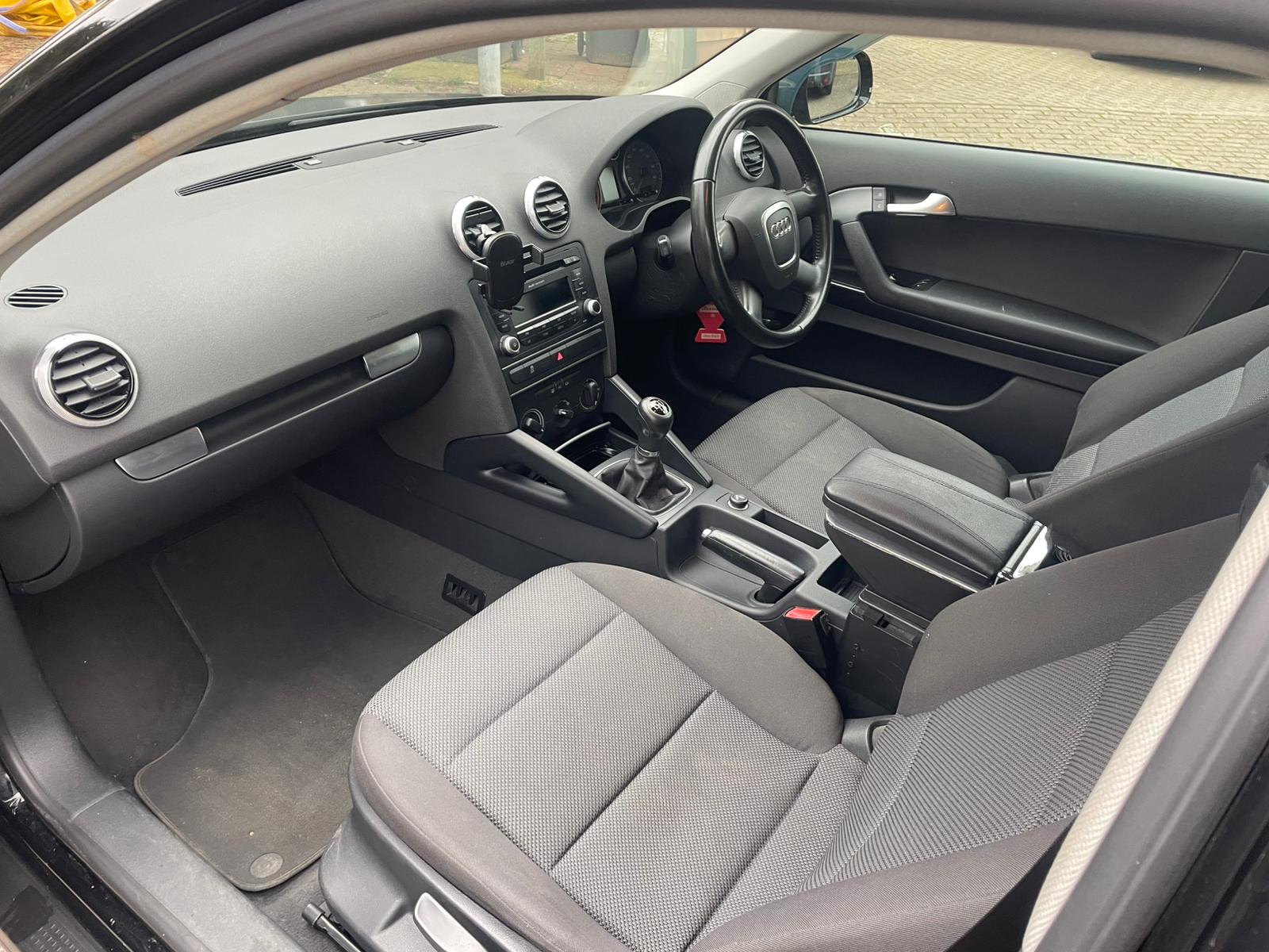 audi a3 black interior