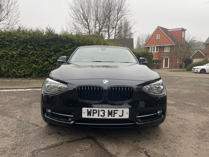 black bmw 1 series auto
