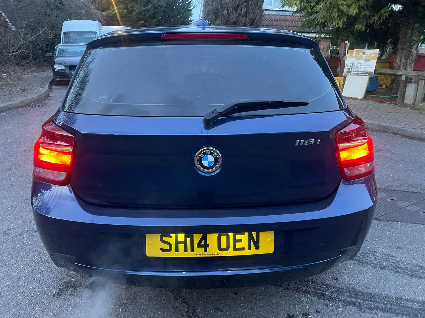 bmw 1 series rear end