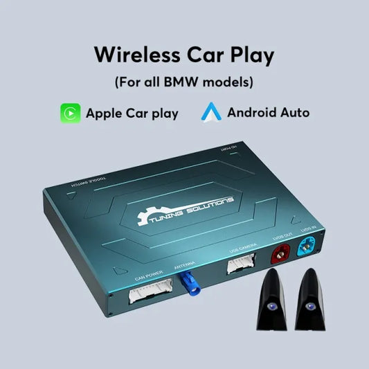 Wireless CarPlay Android Auto MMI Interface Adapter Prime Retrofit For BMW CIC NBT EVO