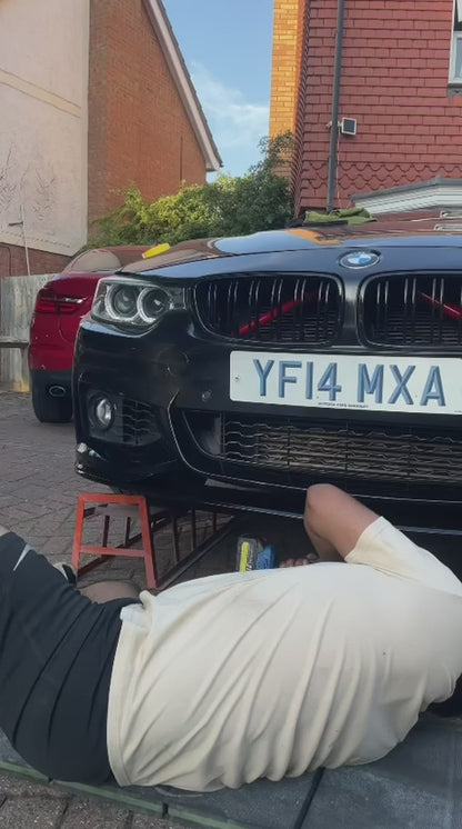 BMW F32 Front Splitter install