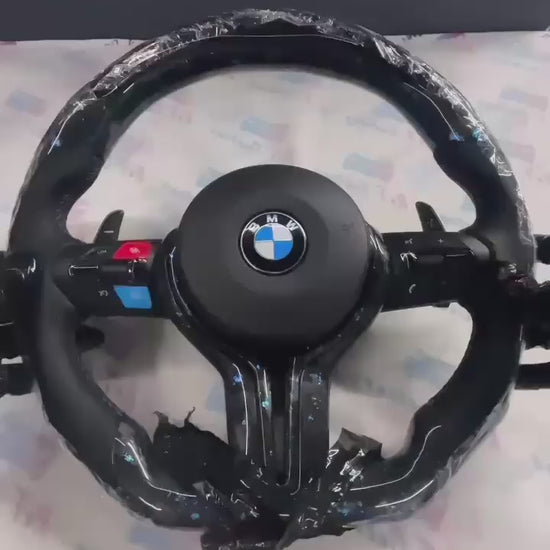 BMW LED Forged Carbon Steering Wheel